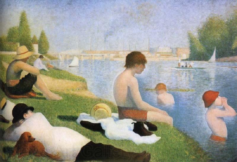 Georges Seurat Bather